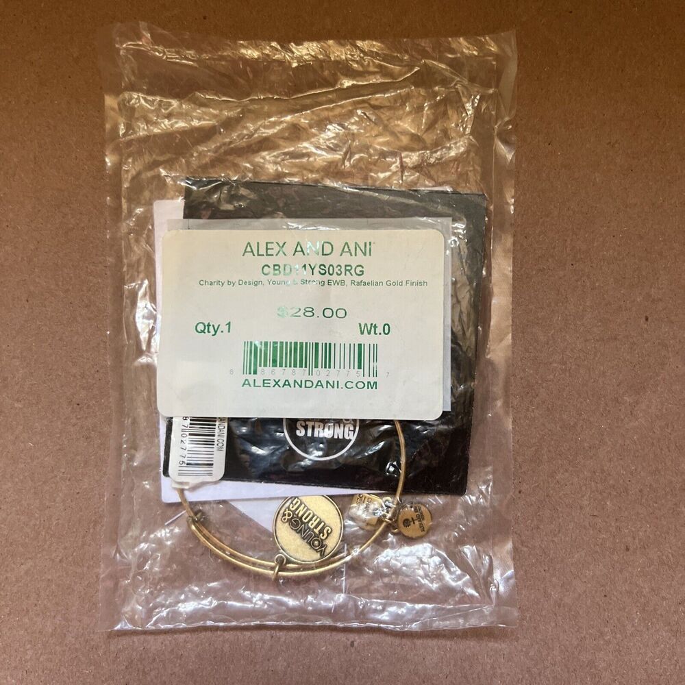 Alex And Ani Young & Strong Energy Good Bangle Bracelet